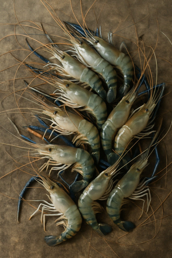 Golda Chingri/Giant Tiger Prawns